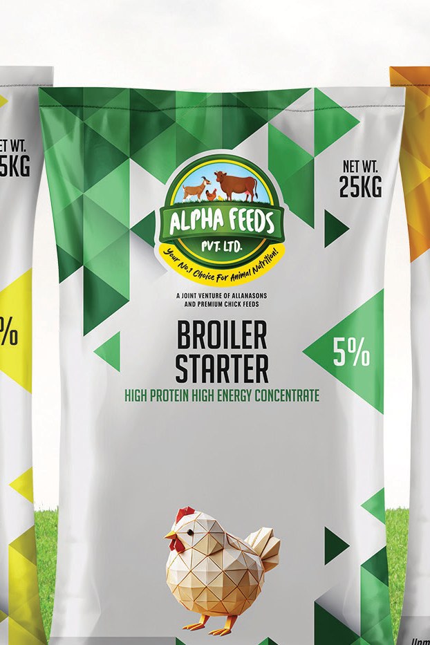 Broiler 5% Starter concentrate, 25 kg bag